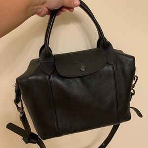 Longchamp Le Pliage Cuir - Small